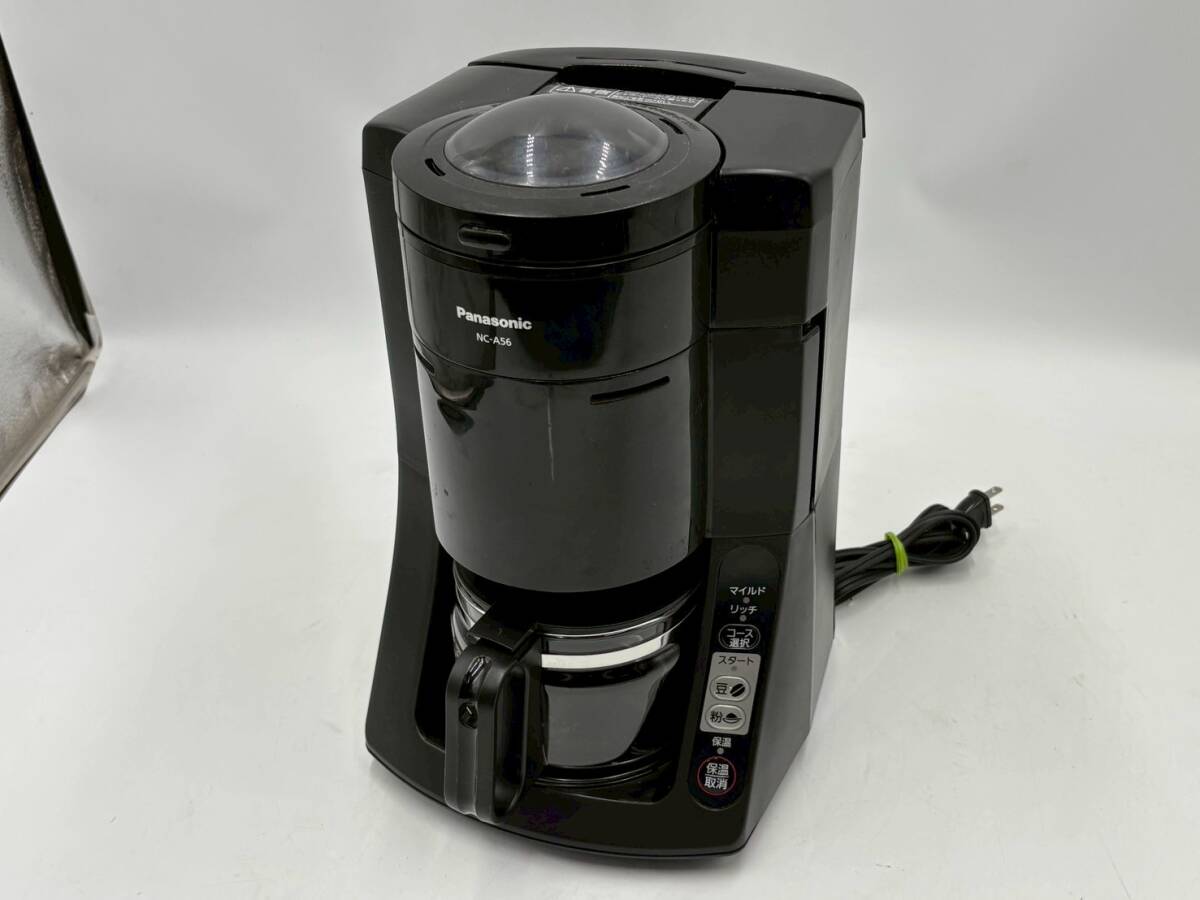 【美品】Panasonic NC-A56 コーヒーメーカー ブラック 価格.com - パナソニック NC-A56 価格比較