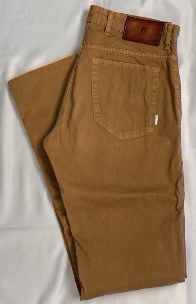 PT TORINO ピーティートリノ サイズ 29 S〜M コットンGRUNGE FIT パンツ ブラウン系 スラックスカラーパンツ