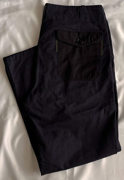 PT TORINO ピーティートリノ サイズ 32 S〜M コットン パンツ ネイビー系 DELUXE COTTON スラックス
