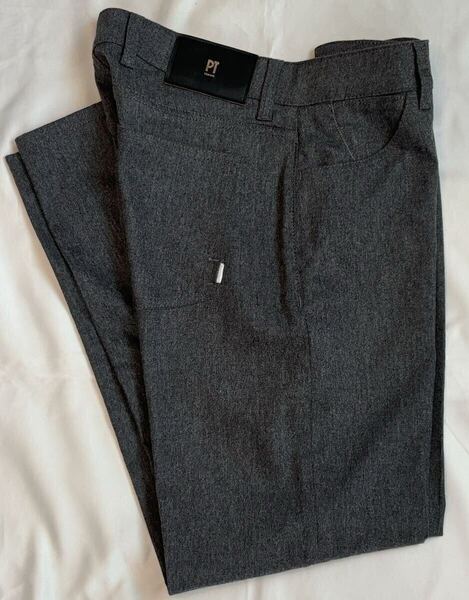 PT TORINO ピーティートリノ サイズ 29 S〜M ウール パンツ グレー系 SOUL FIT スラックス