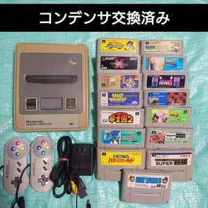 スーパーファミコン 本体+ソフト15本