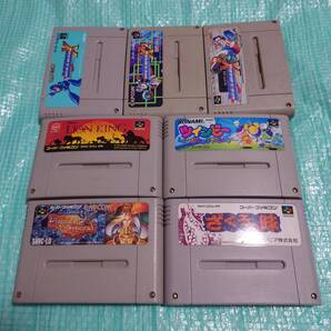 スーパーファミコン ソフト7本セット①