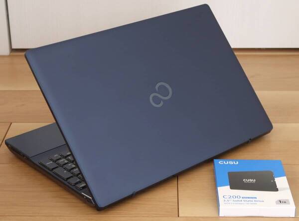 ★超美品★Core i7-8550U/新品1TB SSD/16GB/フルHD/Hi-Res/ブルーレイ/Win11/Office 2019★富士通LIFEBOOK AH77/C2 メタリックブルー