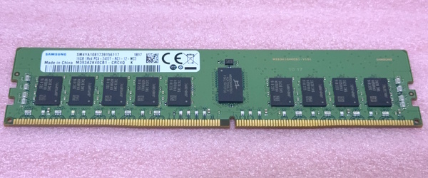>Samsung M393A2K40CB1-CRC4Q *PC4-19200/DDR4-2400/PC4-2400T ECC REG/Registered 288Pin DDR4 RDIMM 16GB 動作品