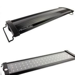 水槽用 アクアライト 白+青 54球 LED 45~55cm対応 新品 水槽 アクアリウム エア 海水魚 熱帯魚 観賞魚飼育用 水草育成 簡単設置 即納 格安