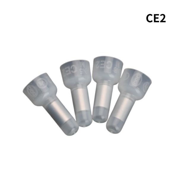 CE 2 圧着端子 絶縁被覆付閉端接続子 1000個セット 絶縁 被覆付 閉端接続子スリーブ 圧着端子キャップ 取り替え お得 即納