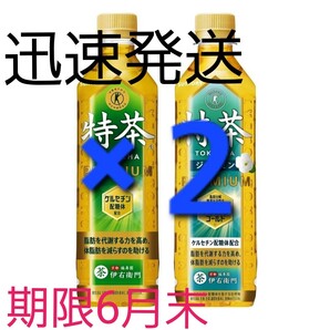 ×2本 ファミリーマート 伊右衛門特茶ー期限6月末 ⑧おも