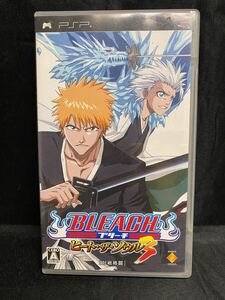 PSP BLEACH ヒートザソウル3 中古