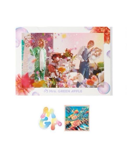 Mrs.GREEN APPLE ローソン 一番くじ LAWSON ミセスグリーンアップル F賞 クリアファイル ステッカー ケセラセラ