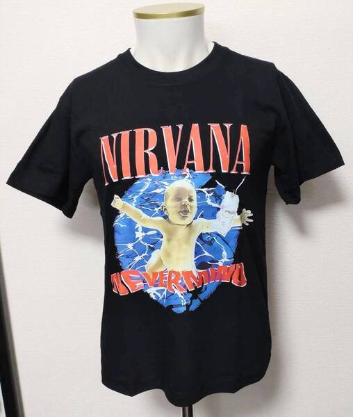 送料無料!【XLサイズ】ニルヴァーナ NIRVANA Tシャツ カラー赤ちゃん ロック ストリート パンク 病み系 ネオスマ