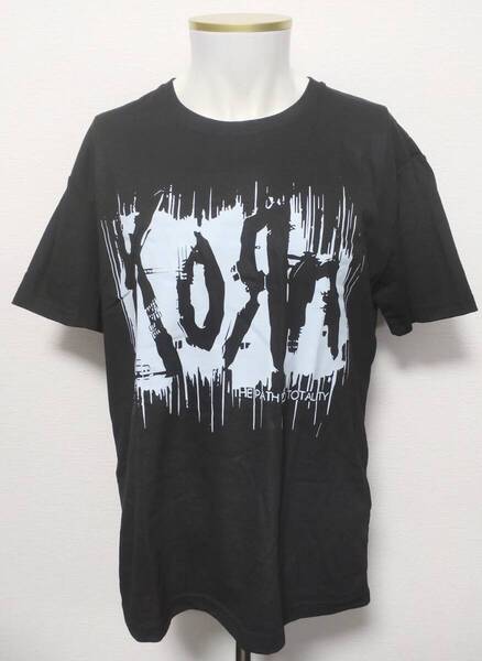 送料無料!【XXLサイズ】コーン ロゴ ロックバンド Tシャツ 半袖 ロック ストリート パンク 病み系 ネオスマ