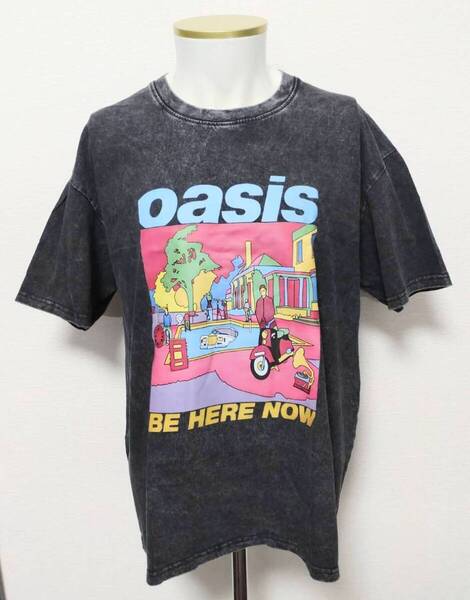 送料無料!【XLサイズ】オアシス Tシャツ 半袖 歌詞に説得力がある ロックバンド ストリート パンク 病み系 ネオスマ
