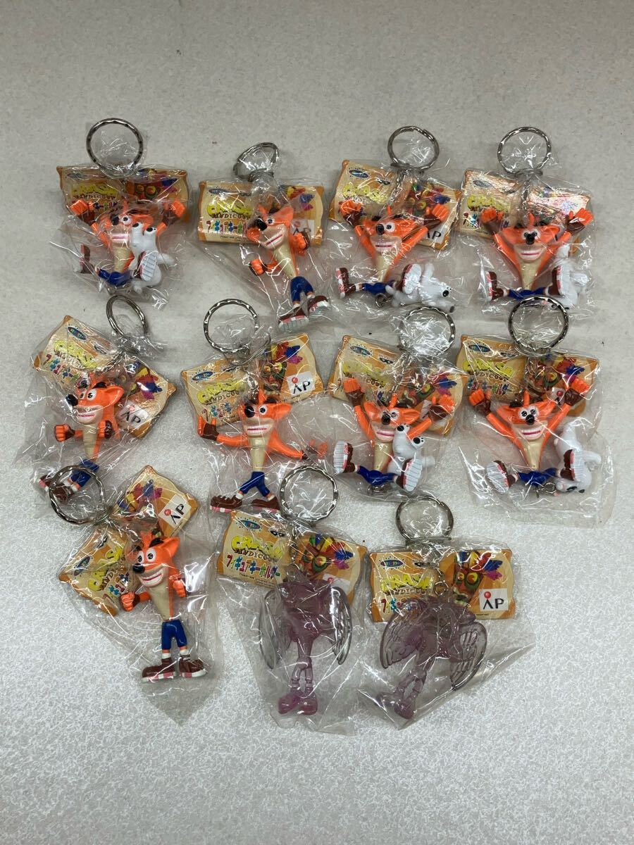 中古未使用）希少 1999年クラッシュバンディクーキーホルダー