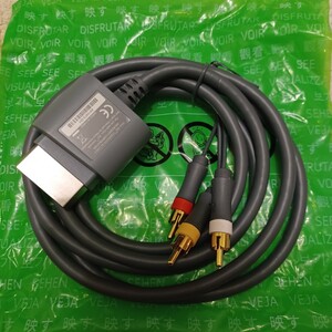 XBOX360 Microsoft純正 コンポジットAVケーブル