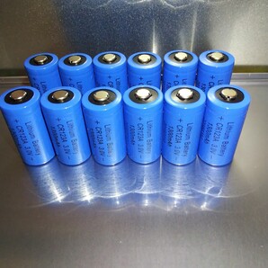 訳有り現状品 CR123A 12本 リチウム電池 カメラ電池 3.0V 1300mAh 推奨期限切れ