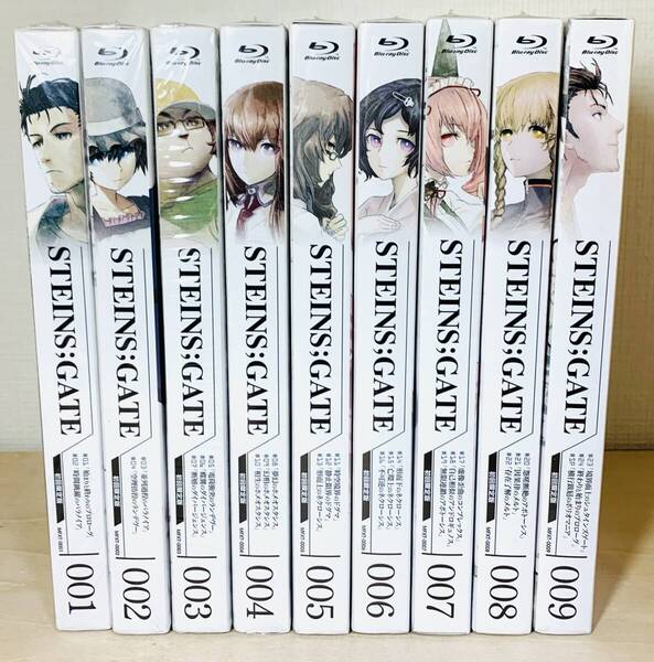 ■送料無料■ STEINS;GATE シュタインズゲート 1期 初回版 Blu-ray 全9巻セット (シュリンク、帯付)