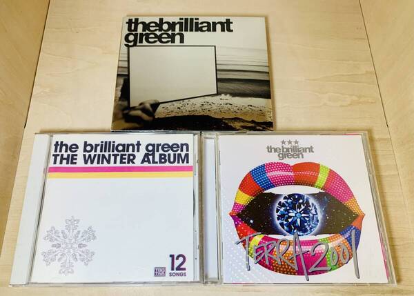 ■送料無料■ the brilliant green CD アルバム 3枚セット the brilliant green / TERRA2001/ THE WINTER ALBUM