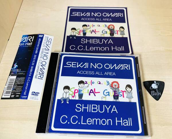■送料無料■ 世界の終わり (SEKAI NO OWARI) DVD 2010.12.23 C.C.Lemon Hall (初回限定盤 ステッカー&ピック付)