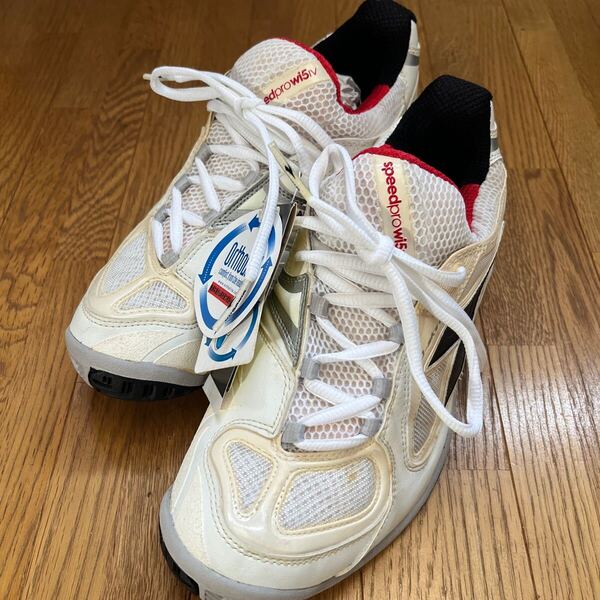 DIADORA スニーカー 25.0cm 未使用タグ付き でも古い!