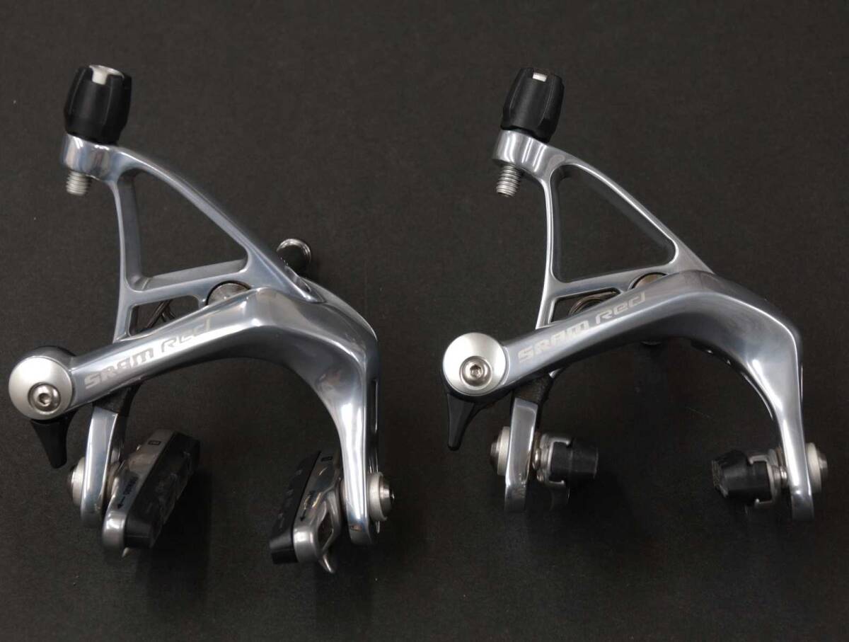 スラム SRAM レッド Red キャリパーブレーキ 前後セット