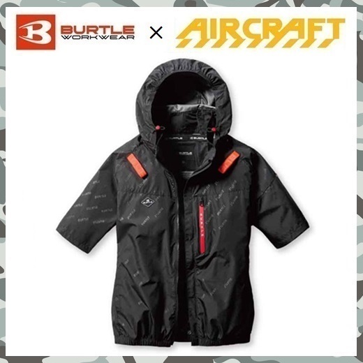 2025 新商品 【 新品 送料無料 】 M バートル BURTLE サイド ファン AC 半袖 ブルゾン 空調服 AC2066 バーニー エアー クラフト