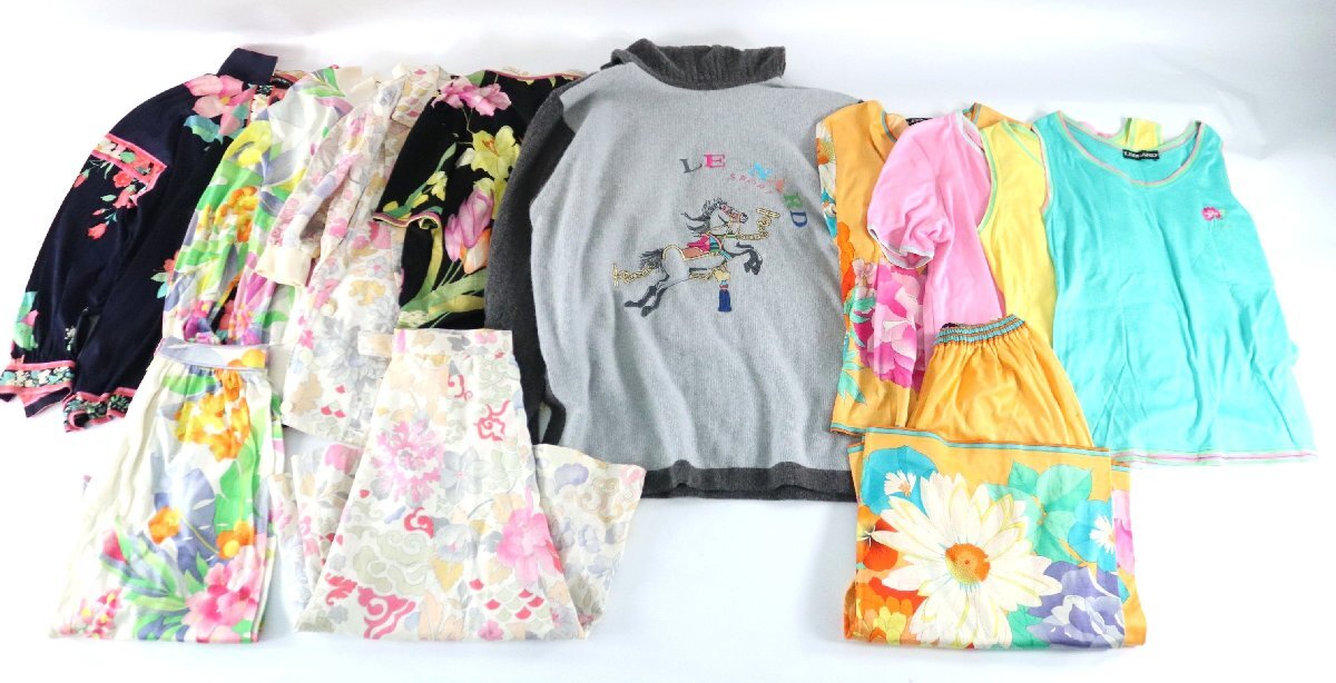 LEONARD - 美品♡ レオナール 半袖 カットソー バックファスナー