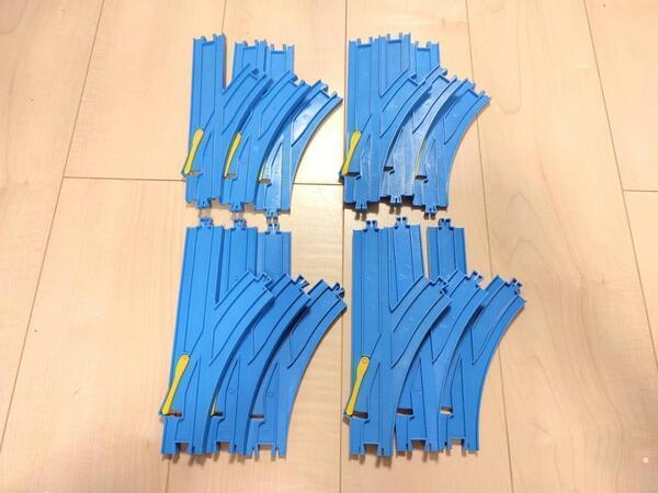プラレール まとめ売り R-11 ターンアウトレール 12本 検)大量・中古・ポイント消化・クーポン消化