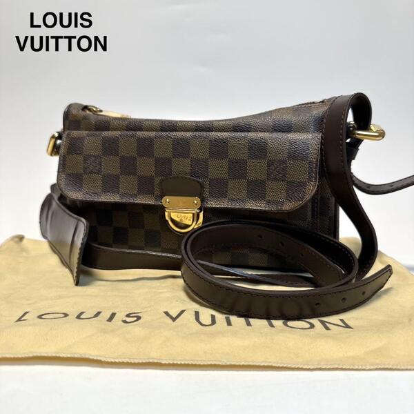 p60【美品】ルイヴィトン LOUIS VUITTON ラヴェッロGM ダミエ 替えショルダー付き N60006 ショルダーバッグ
