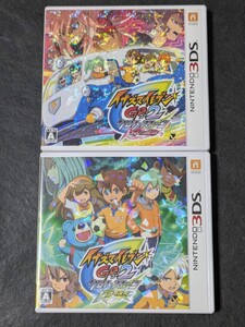 3DS イナズマイレブンGO2 クロノ ストーン ネップウ ライメイ 2セット