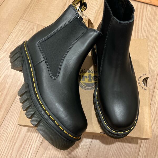 新品 ドクターマーチン Dr.Martens チェルシー ブーツ UK6 25.5cm サイドゴアブーツ 黒 ブラック