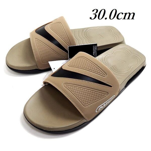 T215 新品 NIKE ナイキ AIR MAX CIRRO SLIDE エア マックス シロ スライド サンダル カーキ/ブラック 30cm