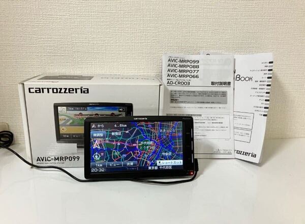 Pioneer carrozzeria 楽ナビ AVIC-MRP009 カーナビ カロッツェリア ポータブルナビ