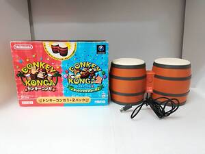 ■中古 現状品 任天堂 ゲームキューブ ドンキーコンガ ※タルコンガのみ/動作未確認