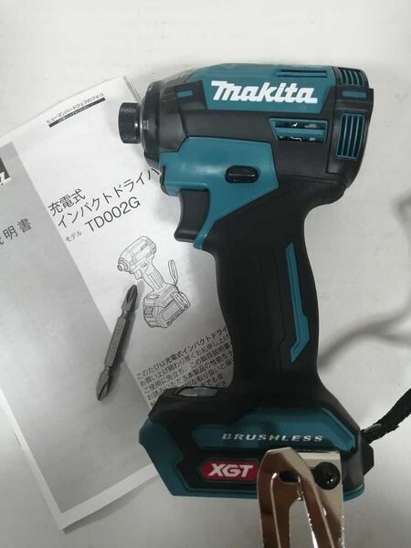 最新モデル makita マキタ 充電式インパクトドライバー TD002DRGX 未使用 送料無料 マキタインパクトドライバー 40V