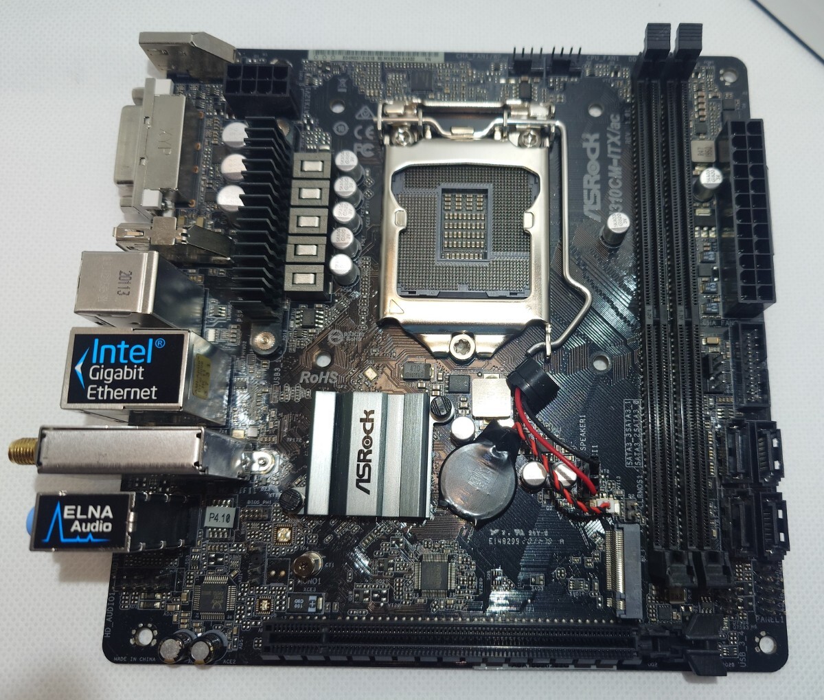 ASRock H310M-ITX/ac インテル 300シリーズ LGA1151対応 intel