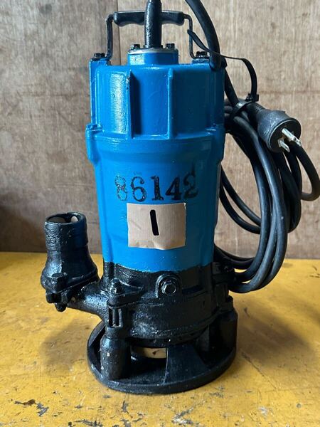 1. 鶴見水中ポンプ HKE-2A-2P 100V 60Hz 0.55KW