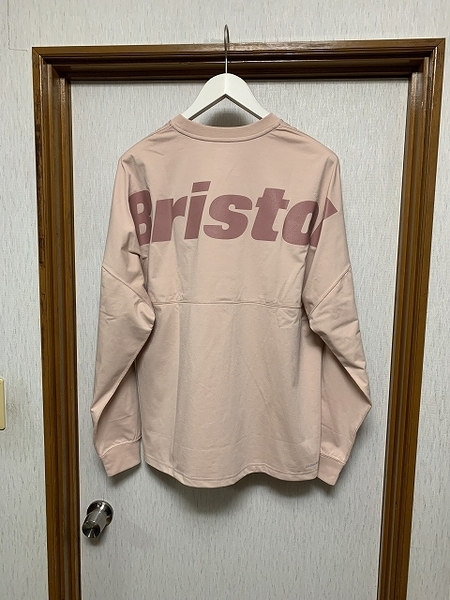 L 新品 25ss F.C.Real Bristol BIG LOGO L/S BAGGY TEE
