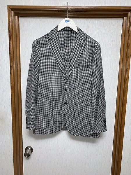 48 新品同様 24ss green label relaxing REDA メッシュ 柄 2B RG ジャケット UNITED ARROWS