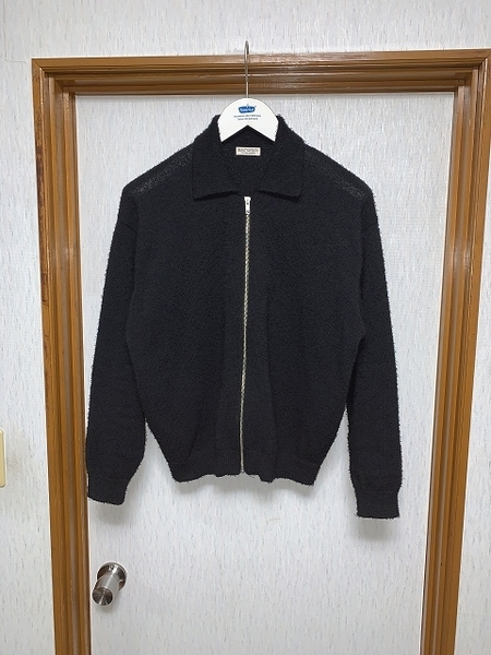 S 美品 25ss BEAUTY&YOUTH UNITED ARROWS ツイスト ナッピング ジップ ジャケット ‐ウォッシャブル‐