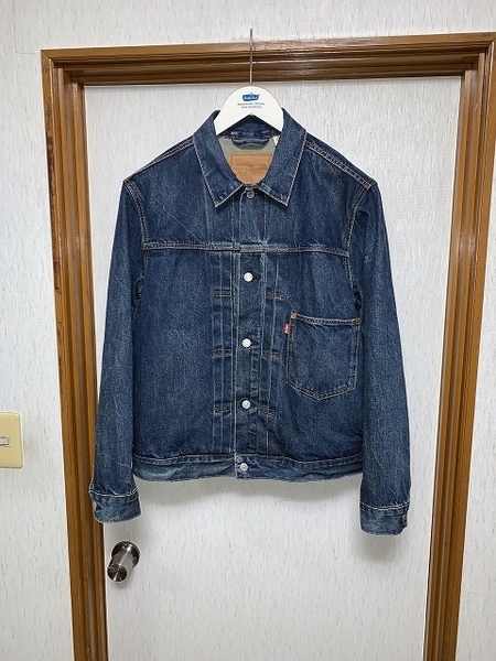 M 美品 Levi' s EDIFICE 30th 別注 TYPE 1 TRUCKER JACKET デニムジャケット