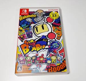 ★任天堂スイッチソフト『SUPER BOMBERMAN R スーパーボンバーマンR』Nintendo Switch 美品 中古 ★