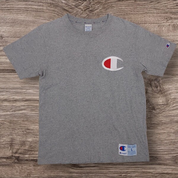 チャンピオン ビッグロゴ TシャツL Champion C3-F362 アクションスタイル