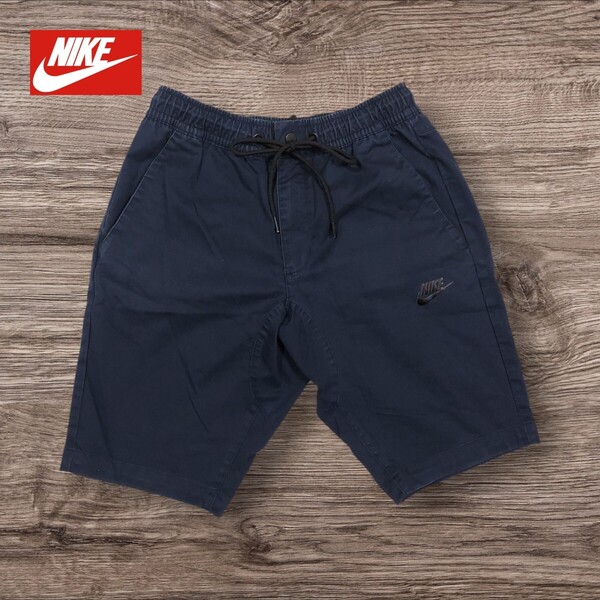 ナイキ NIKE ハーフパンツ 赤タグ ストレッチショーツ/S ネイビー