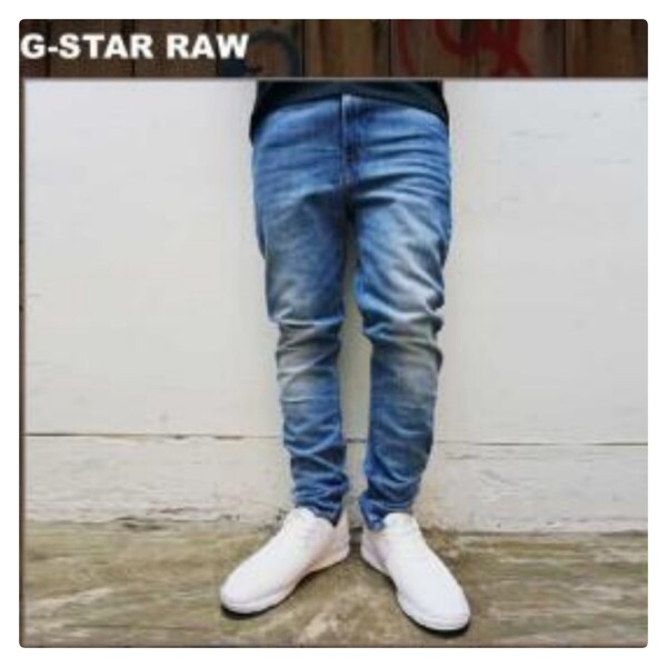 G-STAR RAW ジースターロウ TYPE C 3D SUPER SLIMデニムパンツW28