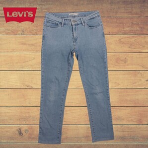 【美脚】LEVI'S 711 SKINNY リーバイスアンクルスキニーデニムパンツW27