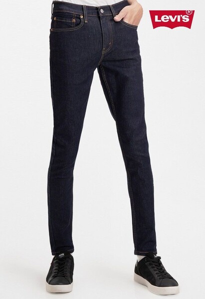 美品 Levi's リーバイス 84558-0027 W30 スキニー・テーパード インディゴ・リンス/ワンウォッシュ ストレッチデニムパンツW30