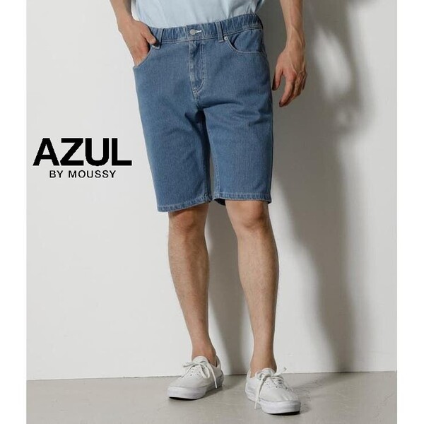 AZUL BY MOUSSY | アズールバイマウジーEASY ACTION SHORT PANTS デニムパンツ L (251ESM81-408J)