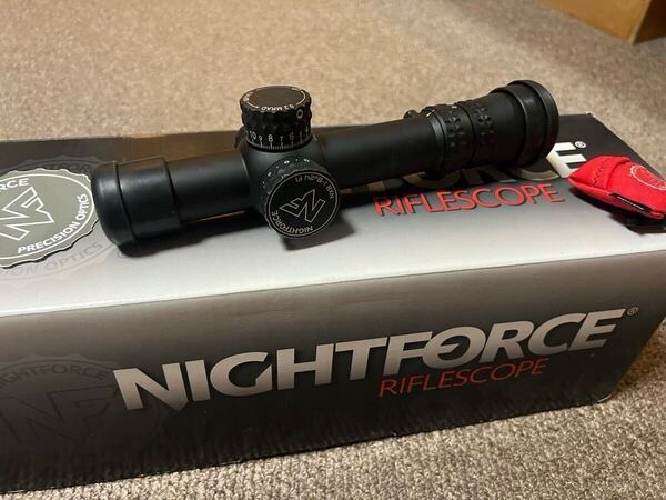 実物 NIGHTFORCE NX8 1-8x24mm MIL仕様 First Focal Plane 30mm FC-MIL (Trijicon Leupold PEQ PVS PSQ ATPIAL LA5 peq15 wilcox dbal)