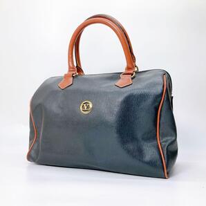 美品VALENTINO GARAVANI ヴァレンティノガラヴァーニ ミニボストン ハンドバッグ ブラック レザー