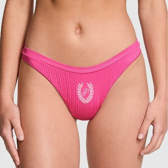 ラスト★★Victoria's Secret PINK シームレスハイレグ Tバック XS
